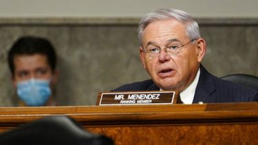 El senador demócrata Bob Menendez, presidente de la Comisión de Relaciones Exteriores del Senado de EEUU.