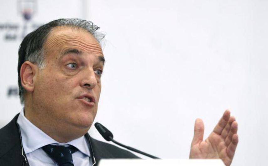 Javier Tebas, presidente de la Liga de Fútbol Profesional. (EFE)