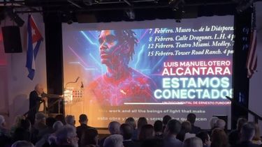 El Museo Americano de la Diáspora Cubana fue escenario del estreno mundial del documental Luis Manuel Otero Alcántara: Estamos conectados, una obra del cineasta cubano, radicado en México, Ernesto Fundora.