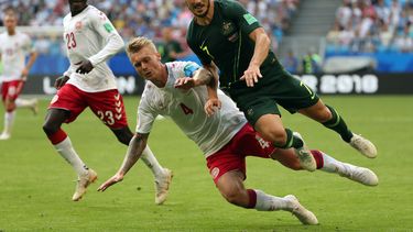 Los australianos han sorprendido con su juego, primero contra Francia y ahora con los daneses.