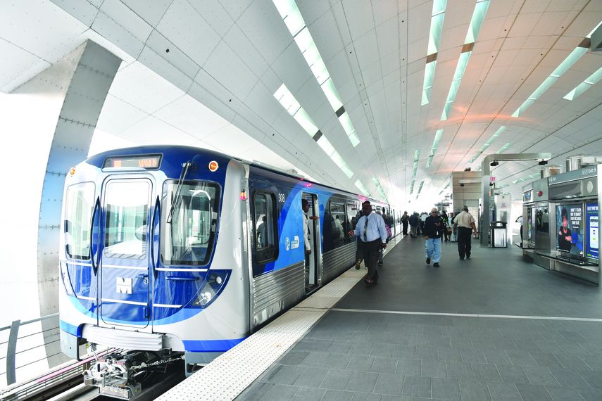 Los nuevos vagones del Metrorail comenzaron a funcionar a finales de noviembre de 2018.
