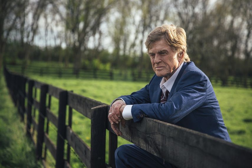 Robert Redford en una escena de la pelicula The Old Man & The Gun.