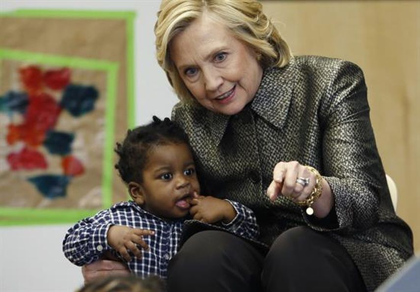 La exsecretaria de Estado Hillary Clinton. Foto EFE