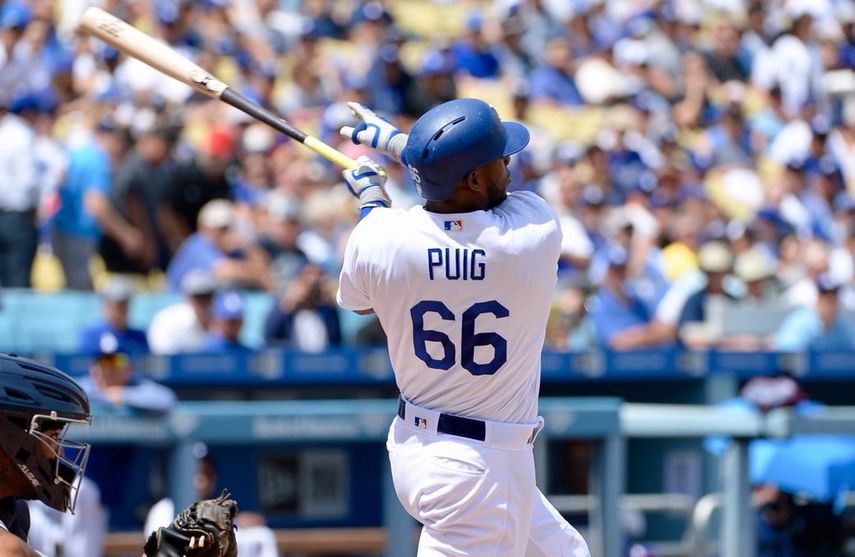 Puig está teniendo un gran comienzo de temporada con tres cuadrangulares en cuatro partidos.