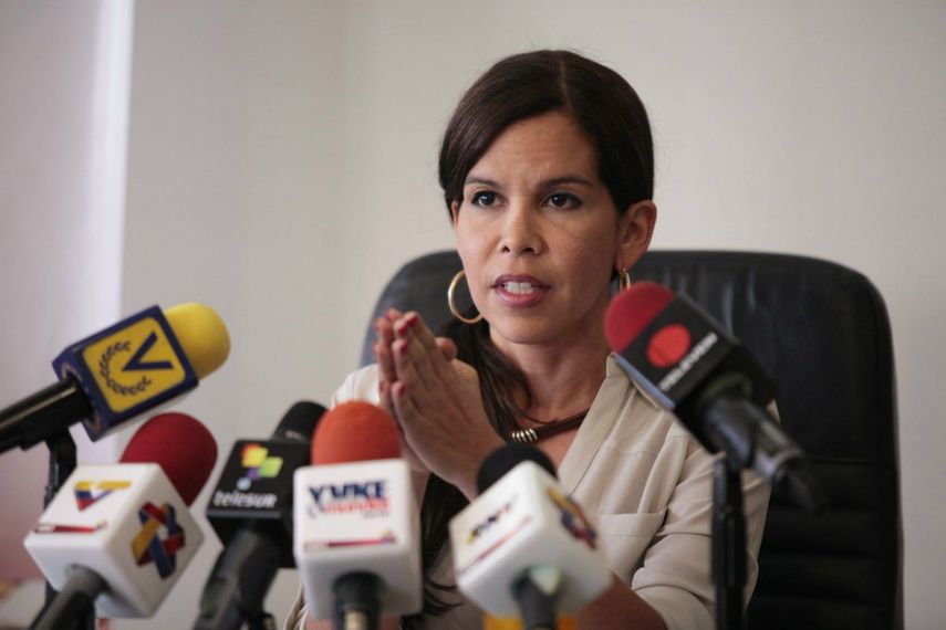 Gabriela del Mar Ramírez, exdefensora del Pueblo de Venezuela.
