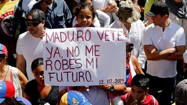 Cientos de miles de venezolanos colmaron las calles de Caracas en apoyo a la convocatoria del presidente encargado Juan Guaidó y contra el régimen del dictador Nicolás Maduro.