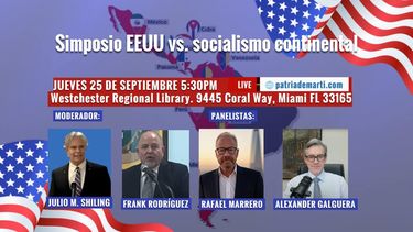 Simposio “EEUU vs. socialismo continental”. 