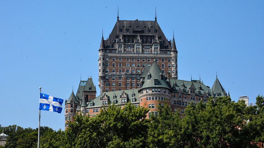 Le Château Frontenac, Quebec City.