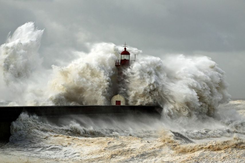 Ciclón, huracan y tifón sirven para referirse por igual a una tormenta.(Archivo)