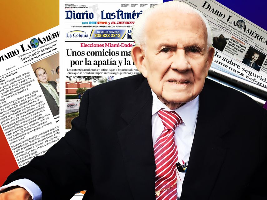 Horacio Aguirre fundó Diario Las Américas en 1953.