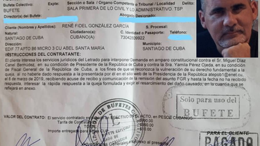 Ciudadano cubano René Fidel González García interpone demanda contra Díaz-Canel.