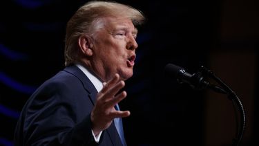 El presidente de Estados Unidos, Donald Trump.