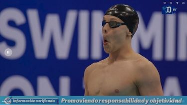 nadador paso de entrenar en su jardin a ganar oro en tokio 2020