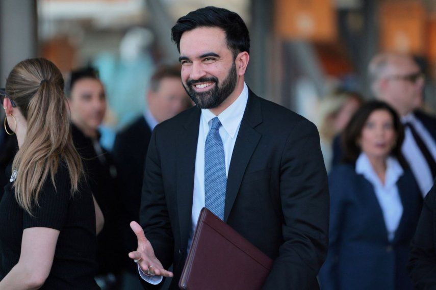 El alcalde de la ciudad de Nueva York, el musulmán socialista, Zohran Mamdani.&nbsp;