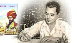 Imagen referente al reconocido libro de Álgebra y de su escritor, el cubano Aurelio Baldor.