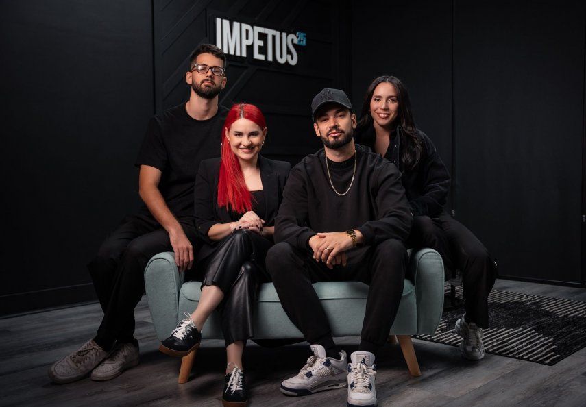 El equipo creativo de la&nbsp;productora audiovisual IMPETUS.