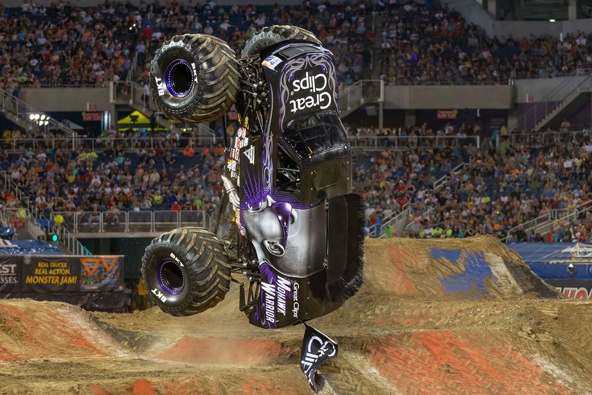 Una de las atracciones del&nbsp;Monster Jam.