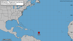 Alerta de tormenta tropical, 12 de agosto, Centro Nacional de Huracanes. Alerta de tormenta tropical, 12 de agosto, Centro Nacional de Huracanes.
