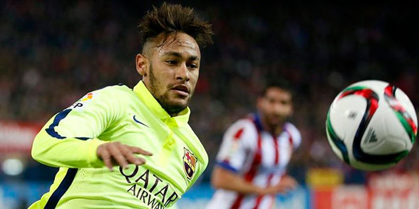 Neymar anotó dos de los tantos del Barcelona (EFE)