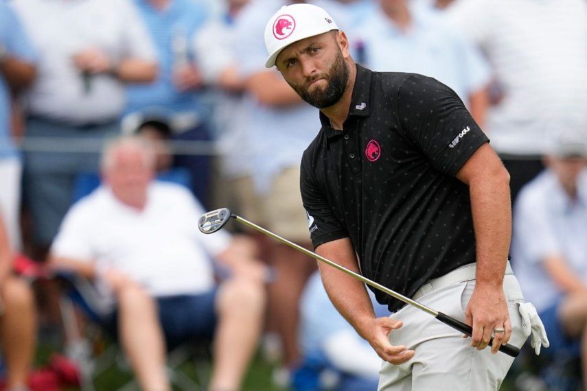 Español Jon Rahm pasa de la rabia a la alegría en el campeonato de PGA
