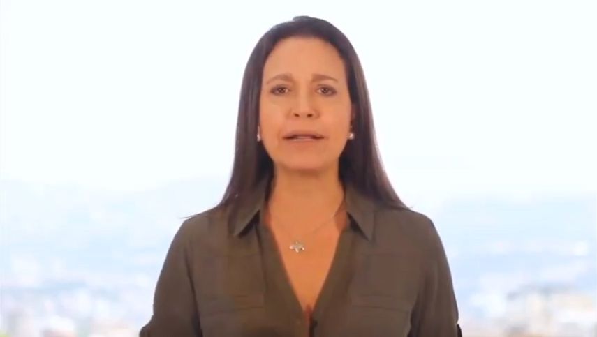 María Corina Machado, coordinadora nacional de Vente Venezuela.