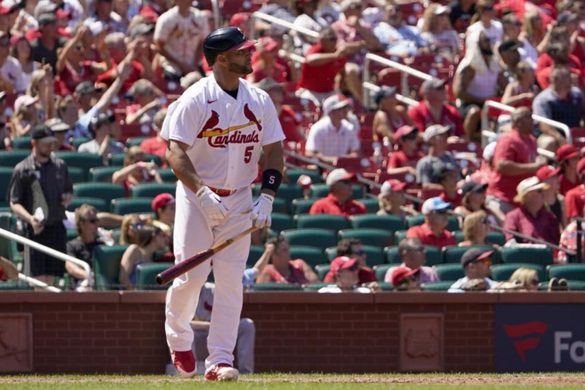 Albert Pujols está aprovechando su último año de carrera profesional