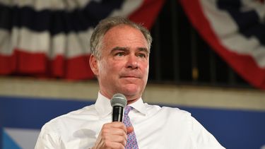 El candidato a la vicepresidencia de EEUU, Tim Kaine.&nbsp;