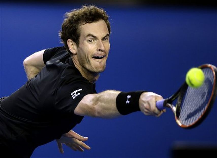 Para Murray, haber llegado a esta final del Abierto de Australia, no ha sido sencillo. (AP)