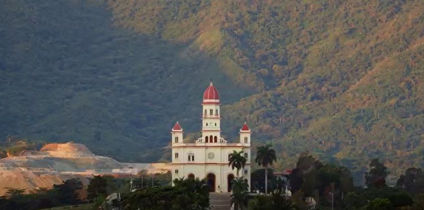 Santuario Nacional de Nuestra Señora de la Caridad. Estrenan versión del himno Virgen Mambisa.