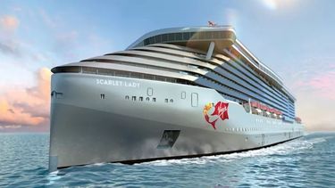 El&nbsp;barco Scarlet Lady se construye en un astillero italiano yhará su primer viaje a Cuba en el año 2020.