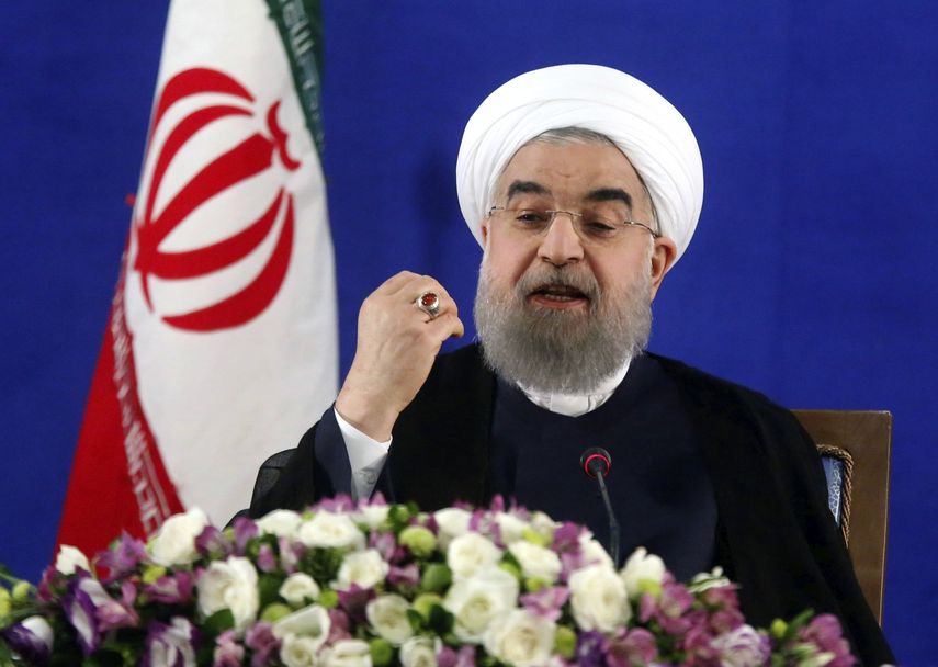 El presidente iraní, Hasan Rohaní.&nbsp;