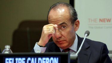 El expresidente mexicano Felipe Calderón&nbsp;