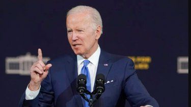 El presidente de EEUU Joe Biden.&nbsp;