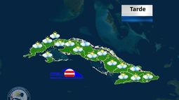 Centro de Pronósticos del Tiempo, INSMET. Pronóstico del tiempo para la tarde y la noche del 03 de febrero de 2026.