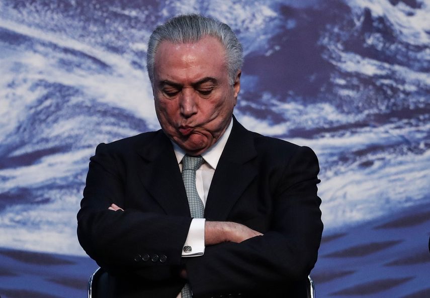 El presidente de Brasil, &nbsp;Michel&nbsp;Temer.&nbsp;