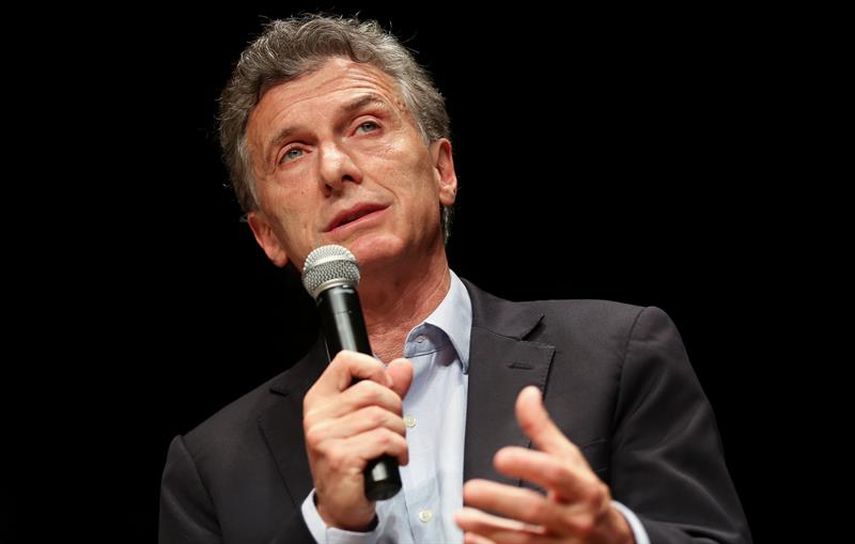  El candidato presidencial por la alianza Cambiemos y actual alcalde de Buenos Aires el conservador, Mauricio Macri- (EFE) 