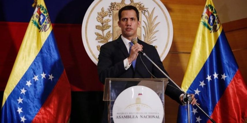 El presidente encargado de Venezuela, Juan Guaidó.