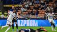 El brasileño Rodrygo anotó el único gol del Real Madrid en la primera jornada de la Champions League&nbsp;