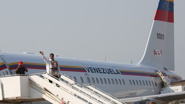 Nicolás Maduro participó en un acto en la región occidental de Lara, como parte de su campaña electoral