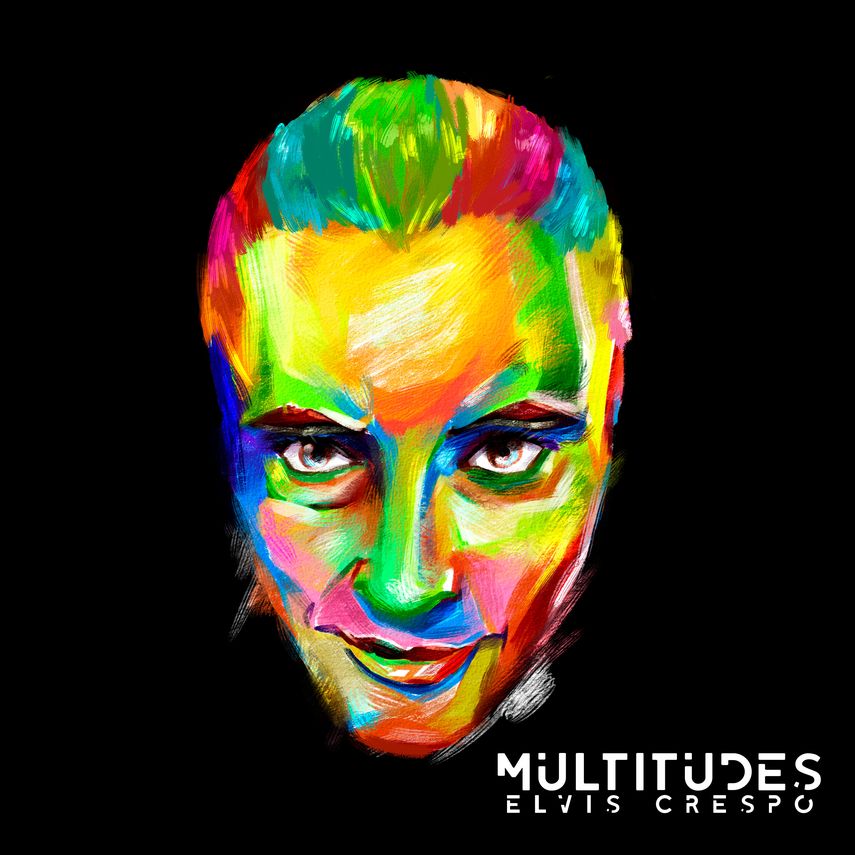 La portada del disco Multitudes, de Elvis Crespo, fue creada por un artista colombiano e inspirada en el arte recogido en los museos de Nueva York, contó el cantante.&nbsp;