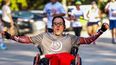 Juan Vitto llega a la meta en una de las ediciones del Maratón de Miami