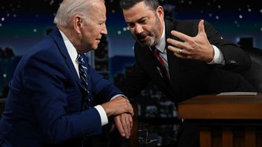 El comediante activista de la ultraizquierda Jimmy Kimmel.