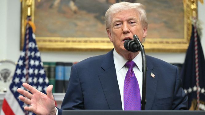 El presidente de Estados Unidos, Donald Trump.