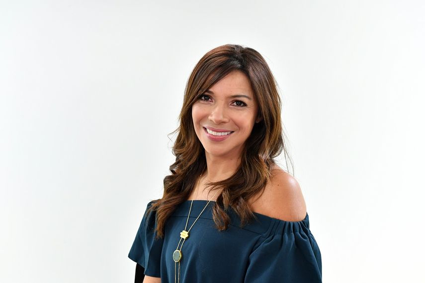 La locutora colombiana Paula Arcila. 