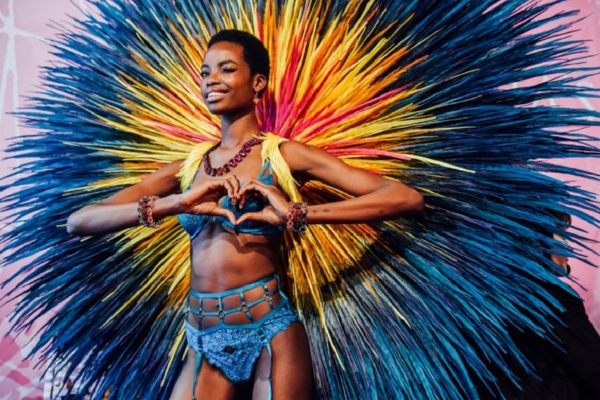 Modelo del Victorias Secret Fashion Show 2015.&nbsp;