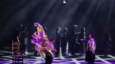 La bailaora Sara Baras en la puesta en escena de Vuela.&nbsp;