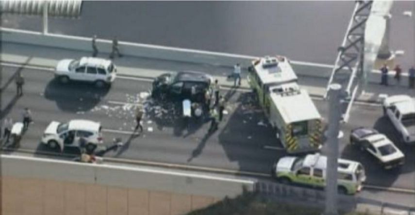 La rampa estuvo cerrada con el Palmetto &nbsp;mientras se realizaban las labores de rescate.