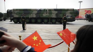 Desfile del ejército de China.