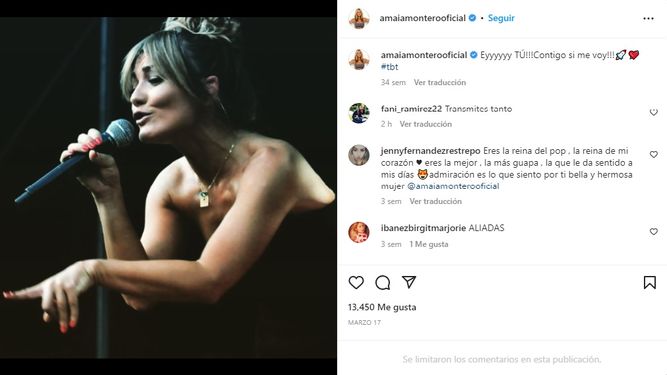 La cantante española Amaia Montero.