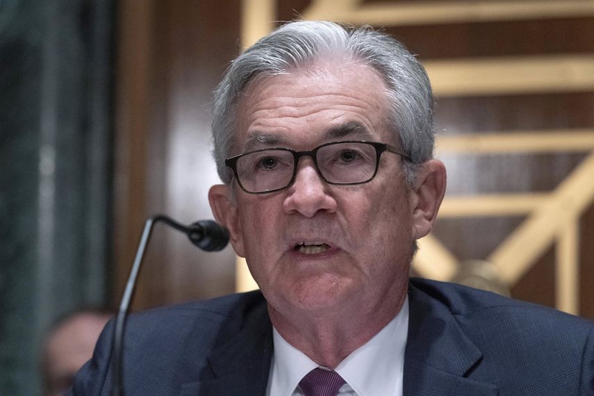 El presidente de la Reserva Federal (Fed), Jerome Powell, habla este miércoles sobre las resoluciones tomadas en la última reunión del organismo financiero.